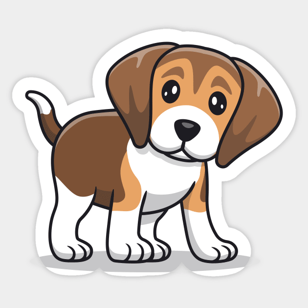 Beagle sticker discount